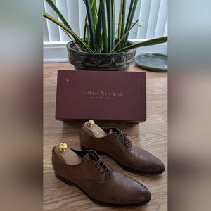 To Boot New York Adam Derrick Men's Brown Leather Oxfords